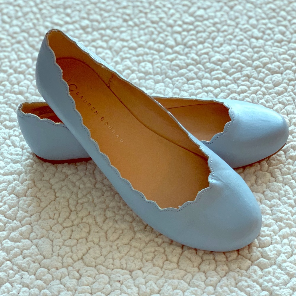 Lauren Conrad Scalloped Ballet Flats